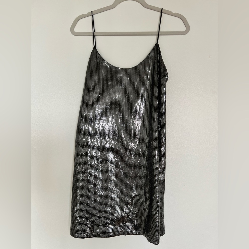 Sequins strappy dress